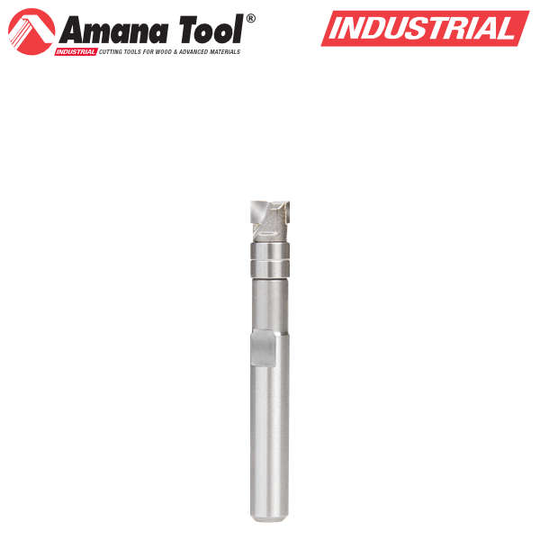 Amana Tool 47221-S ミニチュア・トップベアリングパターンビット 刃径1/4"(6.35mm) 1/4" (6.35mm)軸