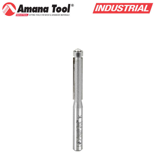 Amana Tool 47092 フラッシュトリムビット 刃径1/4"(6.35mm) 刃長1"(25.4mm) 1/4"(6.35mm)軸