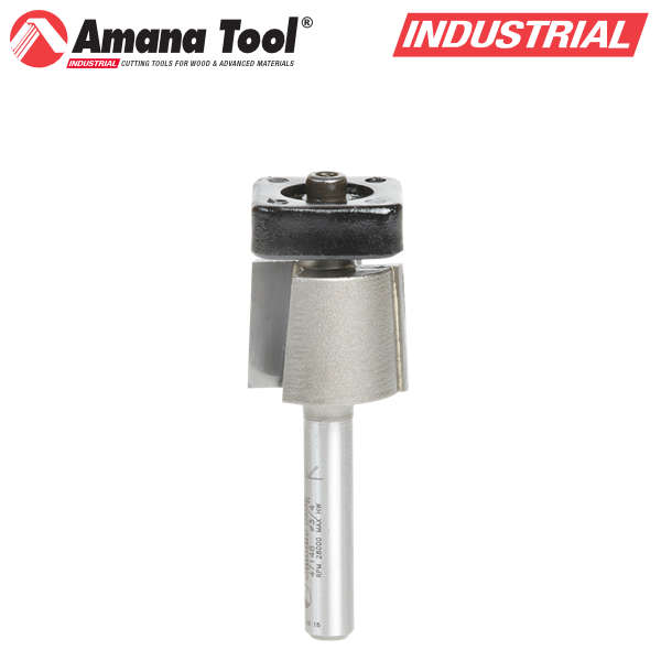 Amana Tool 47148 ラミネートトリムビット 刃径3/4"(19.1mm) 刃長5/8"(15.9mm) 1/4"(6.35mm)軸