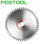 ▼ FESTOOL コードレステーブルソー用 チップソー (ラミネート, メラミン化粧板用)  外径168mm, 刃厚1,8mm, 内径20mm, TF52枚刃