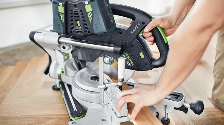 ▼ FESTOOL コードレススライド丸ノコ KAPEX (カペックス) KSC 60