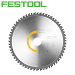 ▼ FESTOOL コードレススライド丸ノコ用 チップソー (木工用ファインカット) 外径216mm, 刃厚2.3mm, 内径30mm, W 60枚刃