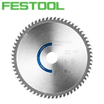 ▼ FESTOOL コードレススライド丸ノコ用 チップソー (アルミ, プラスチック用) 外径216mm, 刃厚2.3mm, 内径30mm, TF 64枚刃
