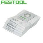 ▼ FESTOOL 集塵機 CT26用スタンダード フィルターバッグ (5枚入)