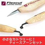 【プレゼント付】Flexcut ティースプーンセット