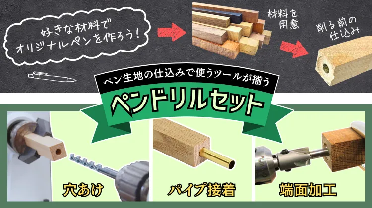 ☆ 木工旋盤 カーブミニ 1018 + ペンスターターセット | つくる人を