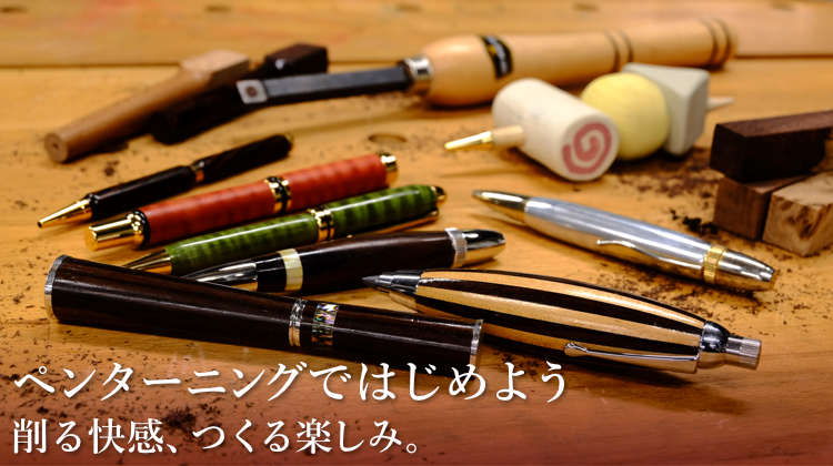 ペンターニングではじめよう 削る快感、つくる楽しみ。